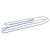 October Mountain Flemish String Blue/Silver D97 58 in. AMO