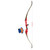 Fin Finder Bank Runner Recurve Package Red with Sidewinder Reel RH