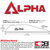 Bohning Alpha Vanes Black 100 Pack