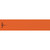 White Water Archery Reflective Arrow Wraps Orange 5 in. x 1.125 in. 15 Pack