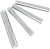 Cross Armory 4 Pin Set Silver 4140 Steel for Most Glock GEN4 - CRG4PSSV