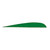 Gateway Parabolic Feathers Green 5" RW 100 Pack - 500RPSGN-100
