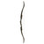 October Mountain Night Ridge ILF Recurve Bow Black 60 in. 50 lbs. RH