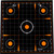 EzAim Splash Sight-In Grid Adhesive Targets 12x12 5 Pack