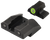 XS Sights R3D 2.0 Night Sight Set Green Tritium Front/Black Oxide Frame Fits Springfield SA-35