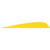 Gateway Parabolic Feathers Sun Yellow 4 in. RW 50 Pack
