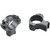 Weaver Grand Slam Rimfire Steel Rings Matte Black 1" .22 Style XHigh Clamshell Pack