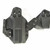 Blackhawk Stache Premium Kit IWB Size 25 Black Belt Clip Fits S&W M&P 9/40 - 416125BK