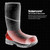 LaCrosse Women's Alphaburly Aero 15" Boots Dark Shadow 1600G 8 - 377007-8M