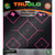TruGlo TruSee Splatter 5-Diamond Target Pink 12x12 6 Pack
