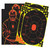Birchwood Casey Shoot-N-C 12" x 18" 3-Handgun Trainer & 2-Bad Guy Silhouette Target 5/ct