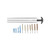 Dac Technologies Gunmaster 14 Piece Universal Pistol Cleaning Kit in Re-usable