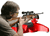 MTM Predator Shooting Rest Red