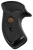 Pachmayr 0 Compact Grip Checkered Black Rubber