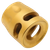 True Precision Inc Micro Compensator S-Type Gold 416R Stainless Steel 1/2"x28 Threads 9mm/380 ACP