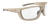 Radians Clear Lens Tan Frame