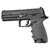 Hogue HandAll Beavertail Handgun Grip Sleeve for Sig Sauer P320 Slate Gray