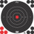 Pro-Shot Splatter 8" White Bullseye Target 6 Count - 8B-WHTE-6PK