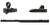XS Sights Marlin Optic Mounts & Ghost Ring WS Sight Sets Black White Stripe Front Rear for 1895