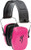Browning Buckmark III Hearing Protector Fldbl NRR 27DB Pink