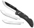 Outdoor Edge Onyx 3 Blades 3.50" Folding Drop Point Plain Satin/Black Oxide 420J2 Stainless Blade 4.50" Textured Grivory Handle