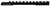 Weatherby WBY Model 307 SA 20MOA Scope Base Black