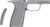 Tyrant CNC SIG P365 Grip Module Snub Size Gray