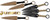 Master Cutlery MC Usmc 9" Spear Point Throwing Knives 6-PACK Black/FDE