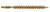 J. Dewey Benchrest Style Bronze Rifle Bore Brush (8-32 Thread) .243-6mm