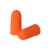 Radians Resistor Earplugs Foam 32 dB In The Ear Orange Adult 6 Pair