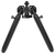 Warne Vapor M-LOK Bipod Matte Black Aluminum - V7934M