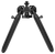 Warne Vapor M-LOK Bipod Matte Black Aluminum - V7934M