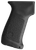 Hogue Pistol Grip without Finger Grooves Black Overmolded Fits AK-47/AK-74 - 74030