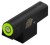 XS Sights Standard Dot Green Tritium Front/Black Oxide Frame Fits Colt Cobra/King