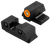 XS Sights R3D 2.0 Orange Tritium Front/Black Oxide Frame Fits S&W Bodyguard 2.0 - SWR209S6N