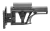 Luth-ar Buttstock Black Fits Rifle 10.50" OAL Ambidextrous