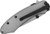 ABKT CATTLEMANS CUTLERY SCYTHE 2.75" ASSISTED OPENER SS BLD
