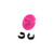 October Mountain String Love 2.0 Kisser Button Pink 25 pk.
