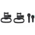 Grovtec 1" Wood Screw Set