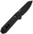 Civivi Yonder 2.88" Black Burlap Black Stonewash Knife - C23073B2