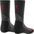Badlands Lw Merino Crew Sock Black/Gray Large - 21-44170