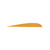 Gateway Parabolic Feathers Orange 4" RW 100 Pack - 400RPSFO-100