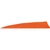 Gateway Shield Cut Feathers Tangerine 4" RW 50 Pack - 400RSSTG-50