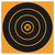 B/C BIG BURST TARGET 12"-3 BULL'S-EYE TARGETS