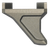 LLC Deluxe Q-Sert Barricade Stop Small Silver Aluminum