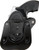 1791 Gunleather PDHR1 Paddle Holster Mult Fit RH J-Fr Revolver/Sim Black - PDHR1SBLR