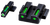 HiViz LiteWave H3 Sight Set for S&W Shield Tritium White Outline Front Sight-Green Fiber Optic Rear