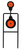 Birchwood Casey World of Targets Double Magazine Handgun Black/Orange Steel Bullseye Standing