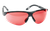 Walkers Game Ear Sport Glasses Elite Adult Vermilion Lens Polycarbonate Black Frame