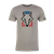 Foxpro Foxhead Flag Gray Cotton/Polyester Short Sleeve